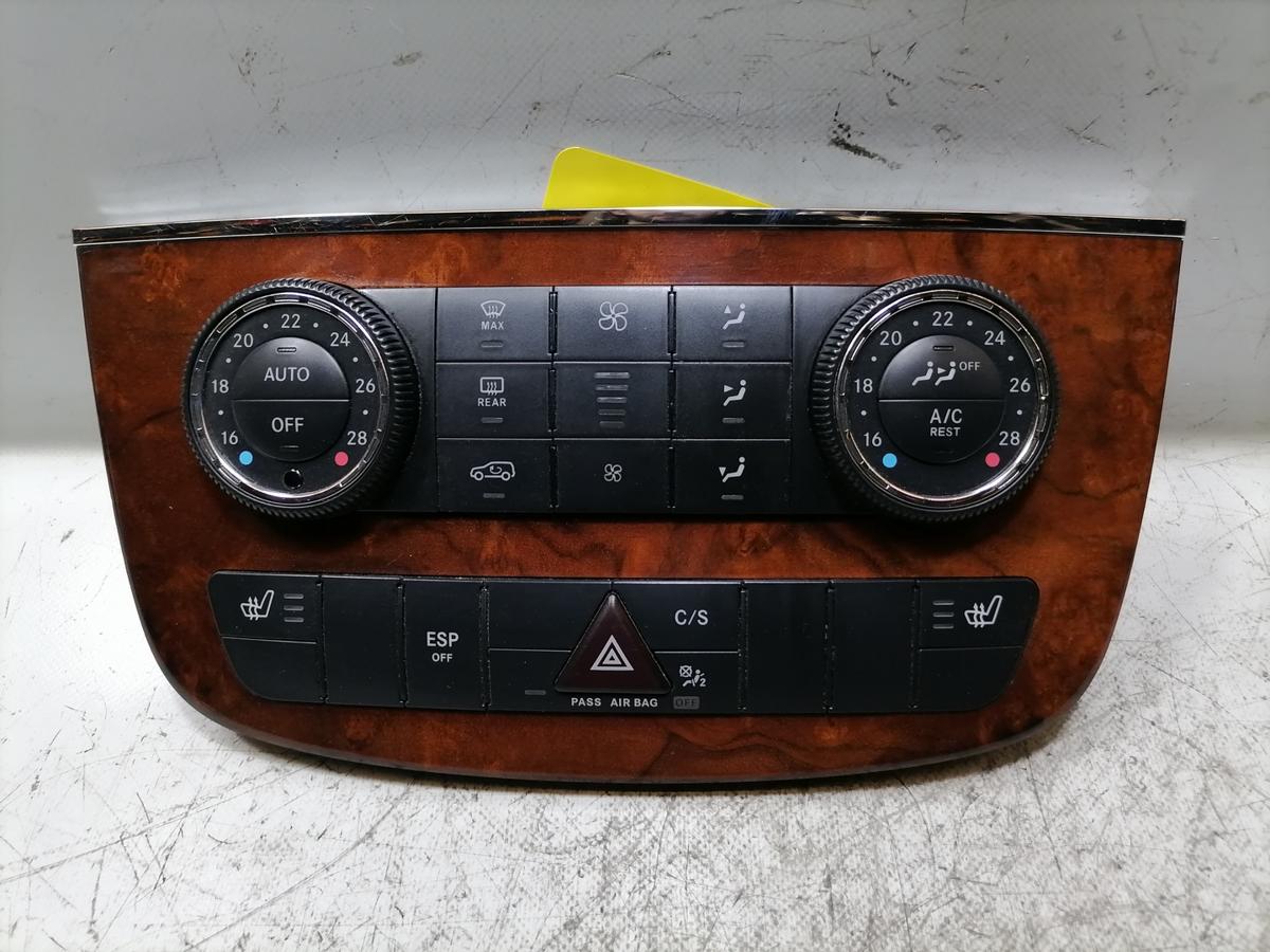 Mercedes R Klasse 251 original Heizungsregulierung Klimabedienteil Bj.2006